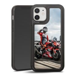 Snap Wallet Case schwarz