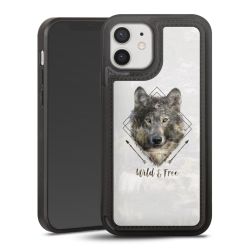 Snap Wallet Case schwarz