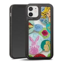 Snap Wallet Case schwarz