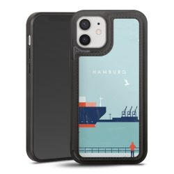 Snap Wallet Case schwarz