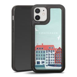 Snap Wallet Case schwarz