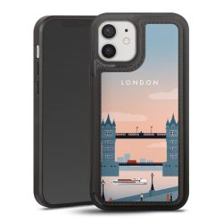 Snap Wallet Case schwarz