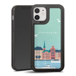 Snap Wallet Case schwarz