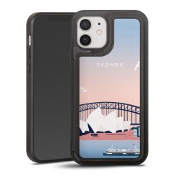 Snap Wallet Case schwarz