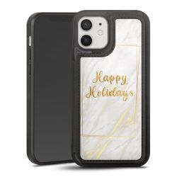 Snap Wallet Case schwarz