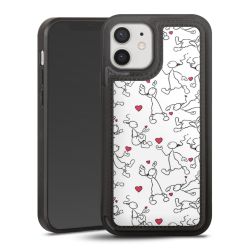 Snap Wallet Case schwarz