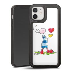 Snap Wallet Case schwarz