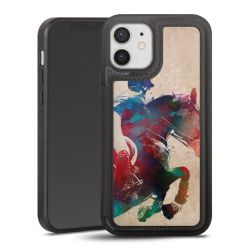 Snap Wallet Case schwarz