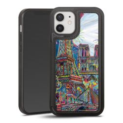 Snap Wallet Case schwarz