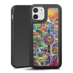 Snap Wallet Case schwarz