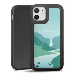 Snap Wallet Case schwarz