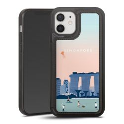 Snap Wallet Case schwarz