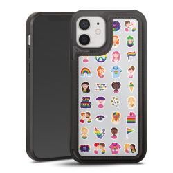 Snap Wallet Case schwarz