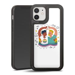 Snap Wallet Case schwarz