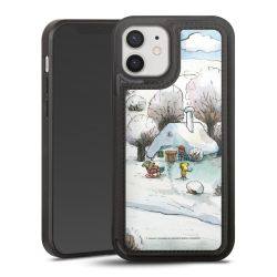 Snap Wallet Case schwarz