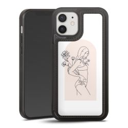 Snap Wallet Case schwarz