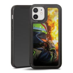 Snap Wallet Case schwarz