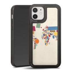 Snap Wallet Case schwarz