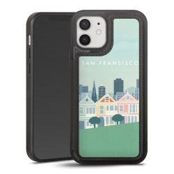 Snap Wallet Case schwarz