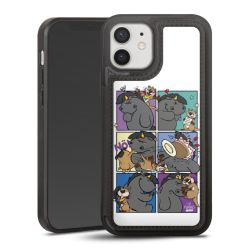 Snap Wallet Case schwarz