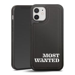 Snap Wallet Case schwarz