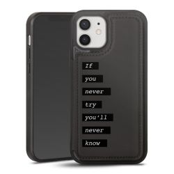 Snap Wallet Case schwarz