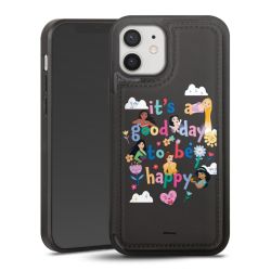 Snap Wallet Case schwarz