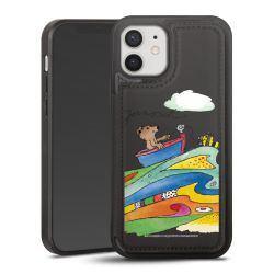 Snap Wallet Case schwarz