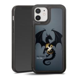 Snap Wallet Case schwarz