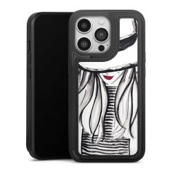 Snap Wallet Case schwarz