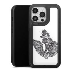 Snap Wallet Case schwarz