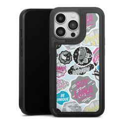 Snap Wallet Case schwarz