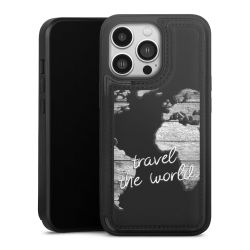 Snap Wallet Case schwarz