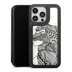 Snap Wallet Case schwarz