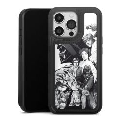 Snap Wallet Case schwarz