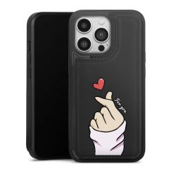 Snap Wallet Case schwarz