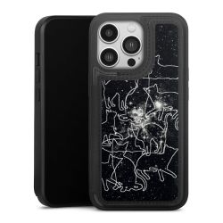 Snap Wallet Case schwarz