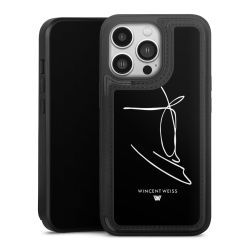 Snap Wallet Case schwarz