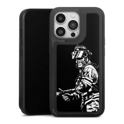 Snap Wallet Case schwarz