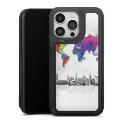 Snap Wallet Case schwarz