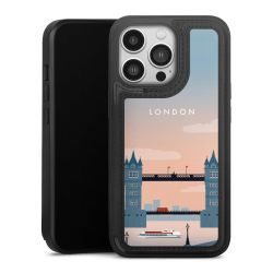 Snap Wallet Case schwarz