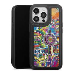 Snap Wallet Case schwarz