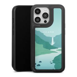 Snap Wallet Case schwarz