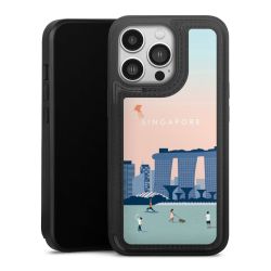 Snap Wallet Case schwarz