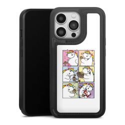 Snap Wallet Case schwarz