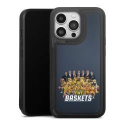 Snap Wallet Case schwarz