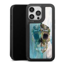 Snap Wallet Case schwarz