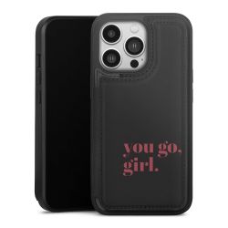 Snap Wallet Case schwarz