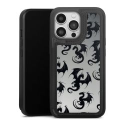 Snap Wallet Case schwarz