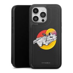 Snap Wallet Case schwarz